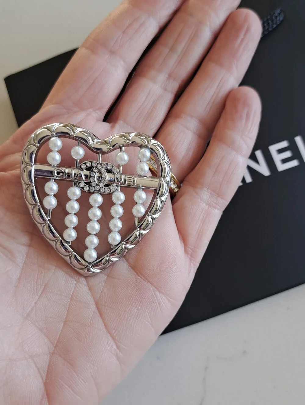 Chanel Hallmarked Brooch,New